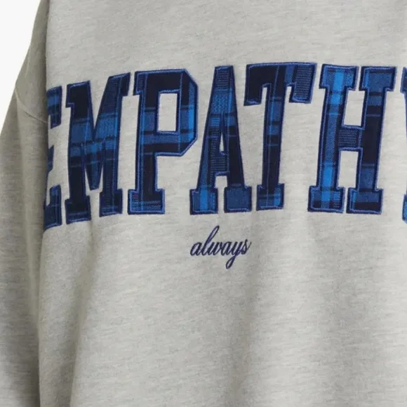 THE MAYFAIR GROUP Empathy Always Graphic Sweatshirt - Picture 12 of 14